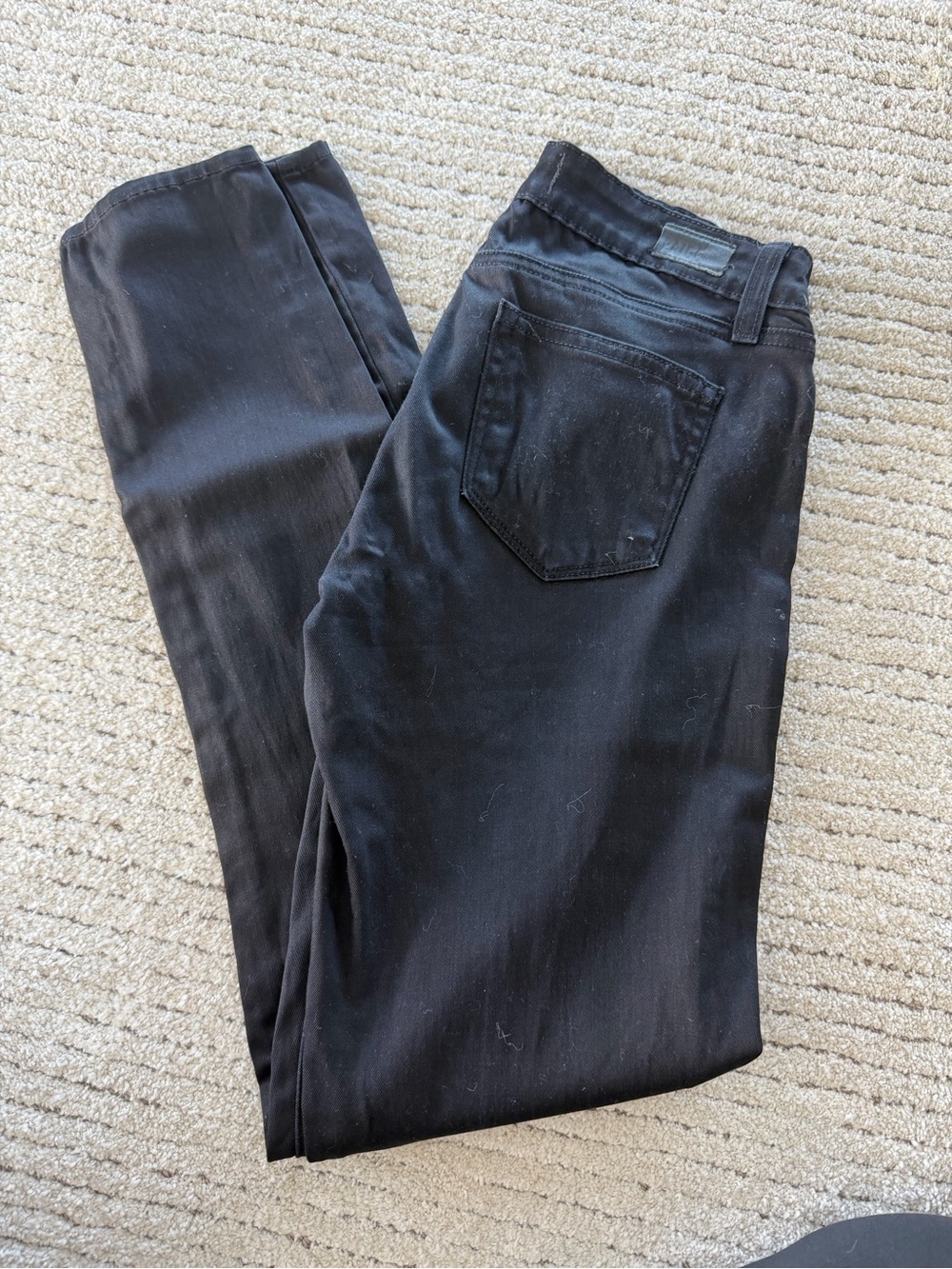 PAIGE Black Skinny Jeans - Women's Slim Cut